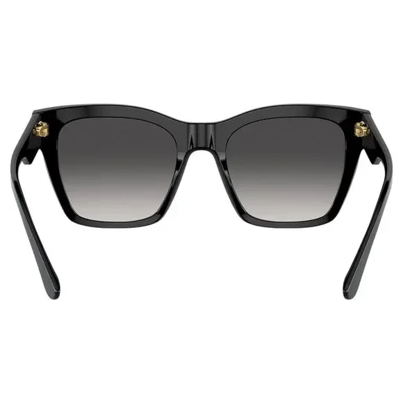 New Dolce & Gabbana Sunglasses Black Square Gold DG Metal  display picture 2